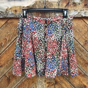 Urban Outfitters Millie Floral Mini Skirt